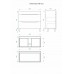Тумба 90н (умывальник Madera Classica) ручка Верона